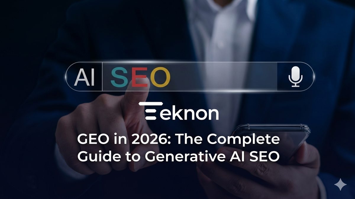 GEO in 2026: The Complete Guide to Generative AI SEO