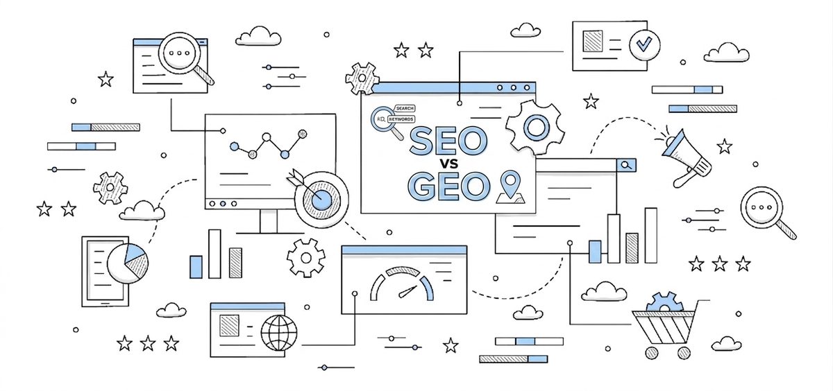GEO vs SEO: Key Differences, Strategy, and Future Growth